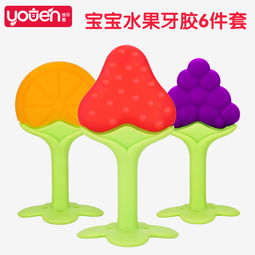 優(yōu)恩嬰兒牙膠6件套 萌寶口腔訓(xùn)練與早期衛(wèi)生的貼心伙伴